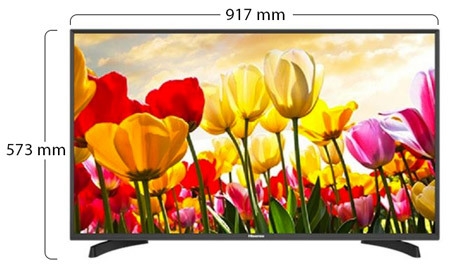 Hisense 32 Inch LED TV - HX32M2160H Physical Features